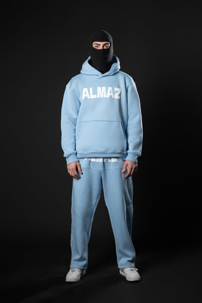 BABY BLUE ALMAZ SET / WHITE FONTS