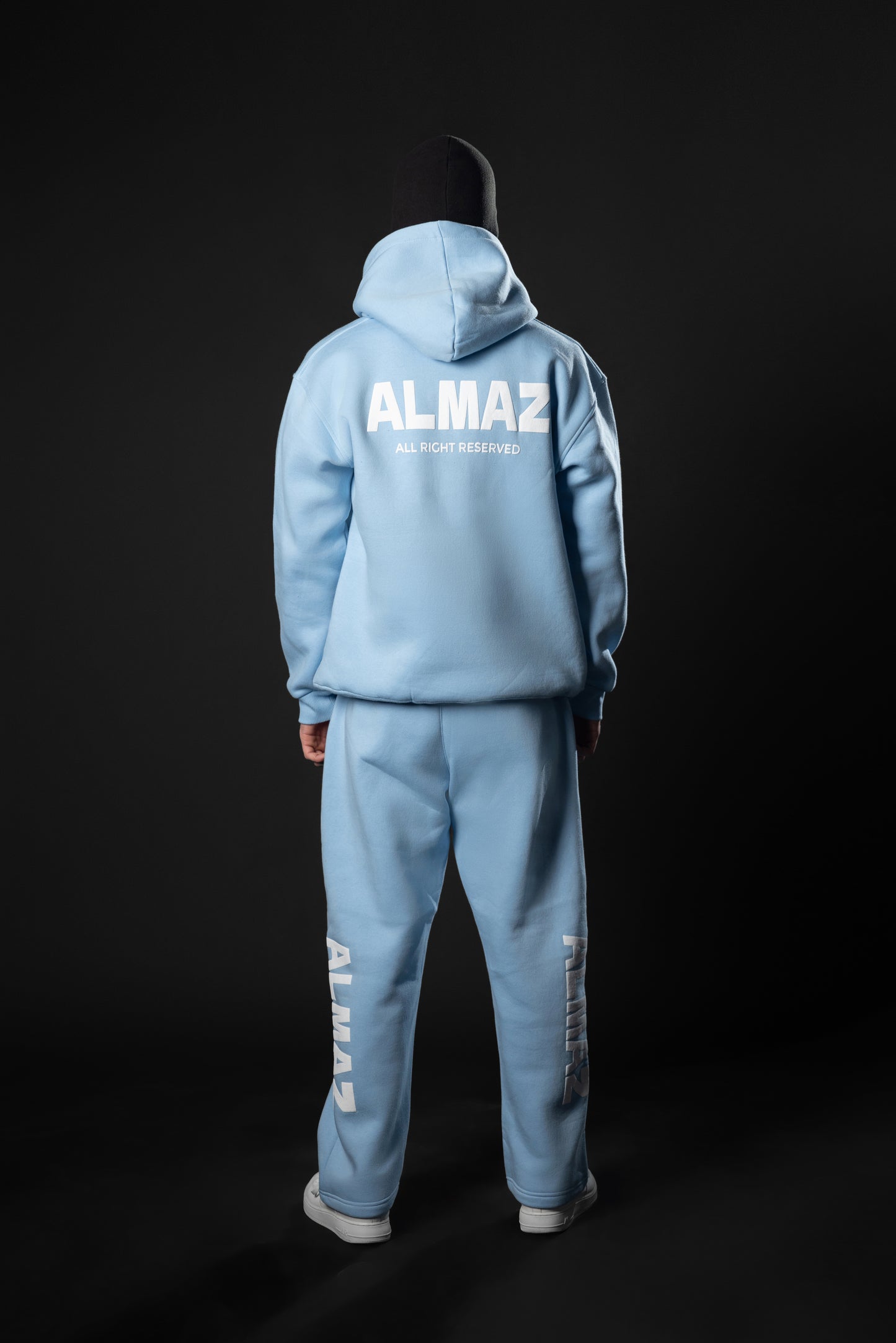 BABY BLUE ALMAZ SET / WHITE FONTS
