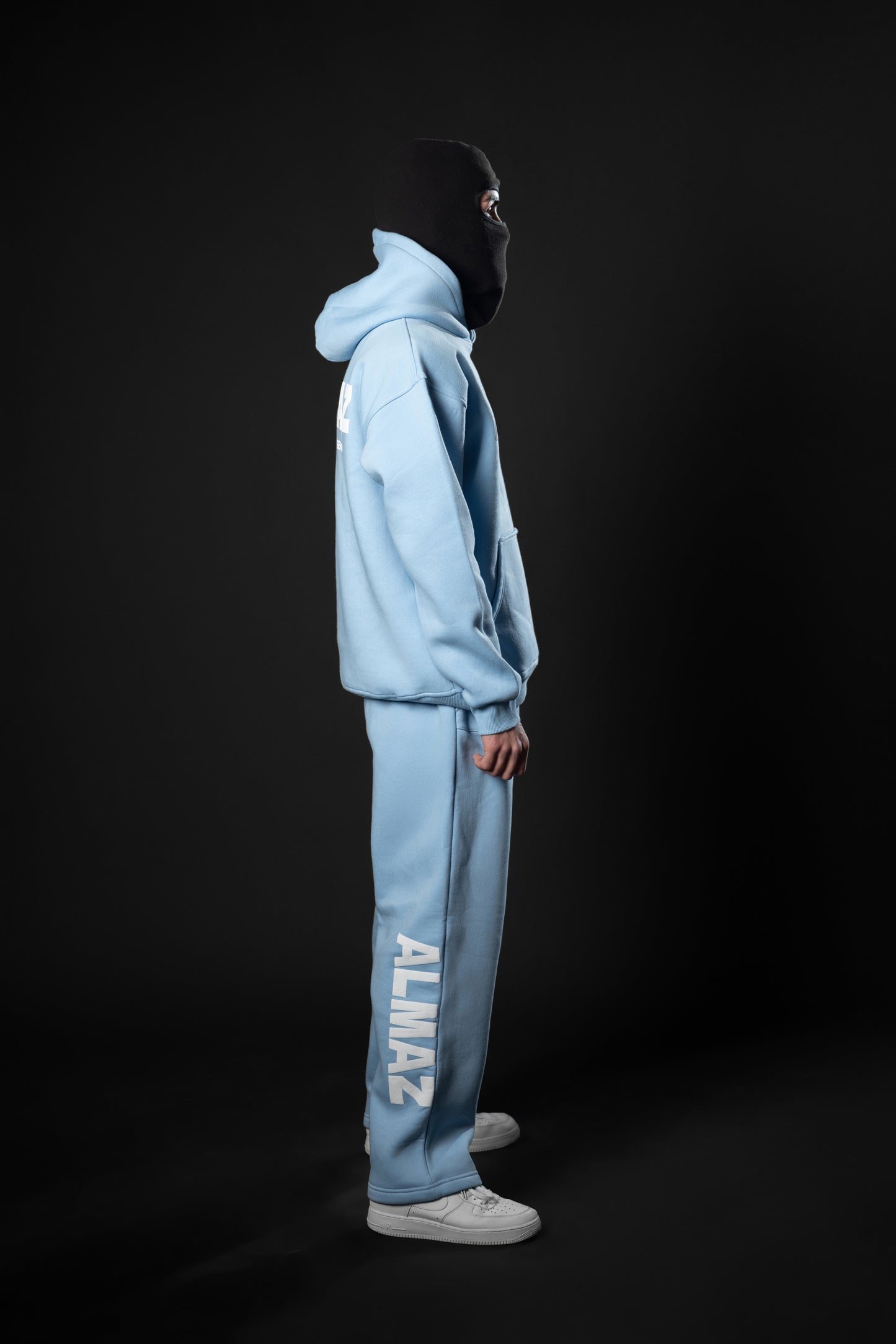 BABY BLUE ALMAZ SET / WHITE FONTS