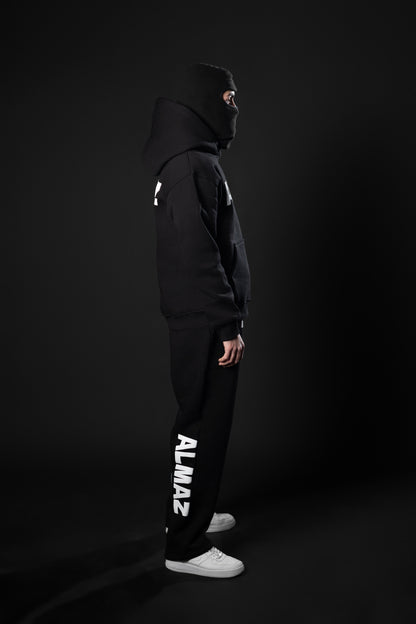 BLACK ALMAZ SET / WHITE FONTS