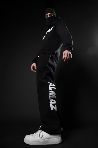 BLACK ALMAZ SET / WHITE FONTS