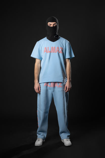T-SHIRT / BABY BLUE ALMAZ SET