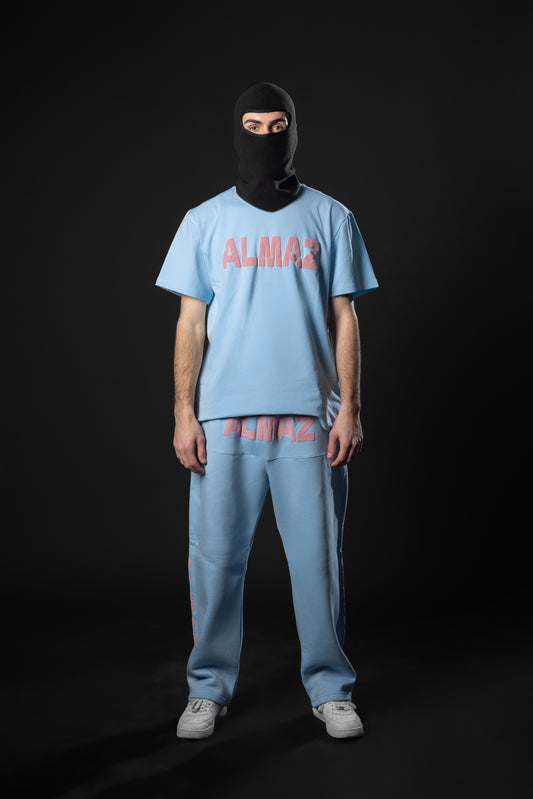 T-SHIRT / BABY BLUE ALMAZ SET